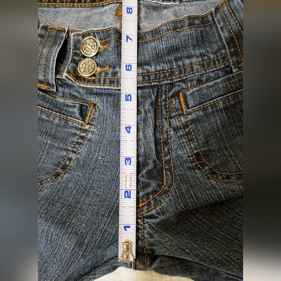 90's Jeans Super Lowcut Flares - Picture 9 of 11